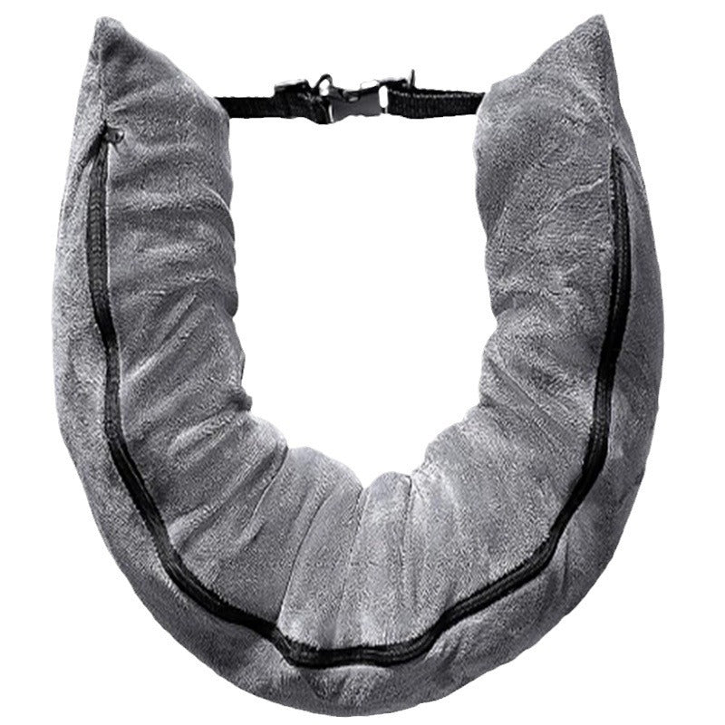 Almohada de viaje rellenable con ropa – organizador portátil de equipaje
